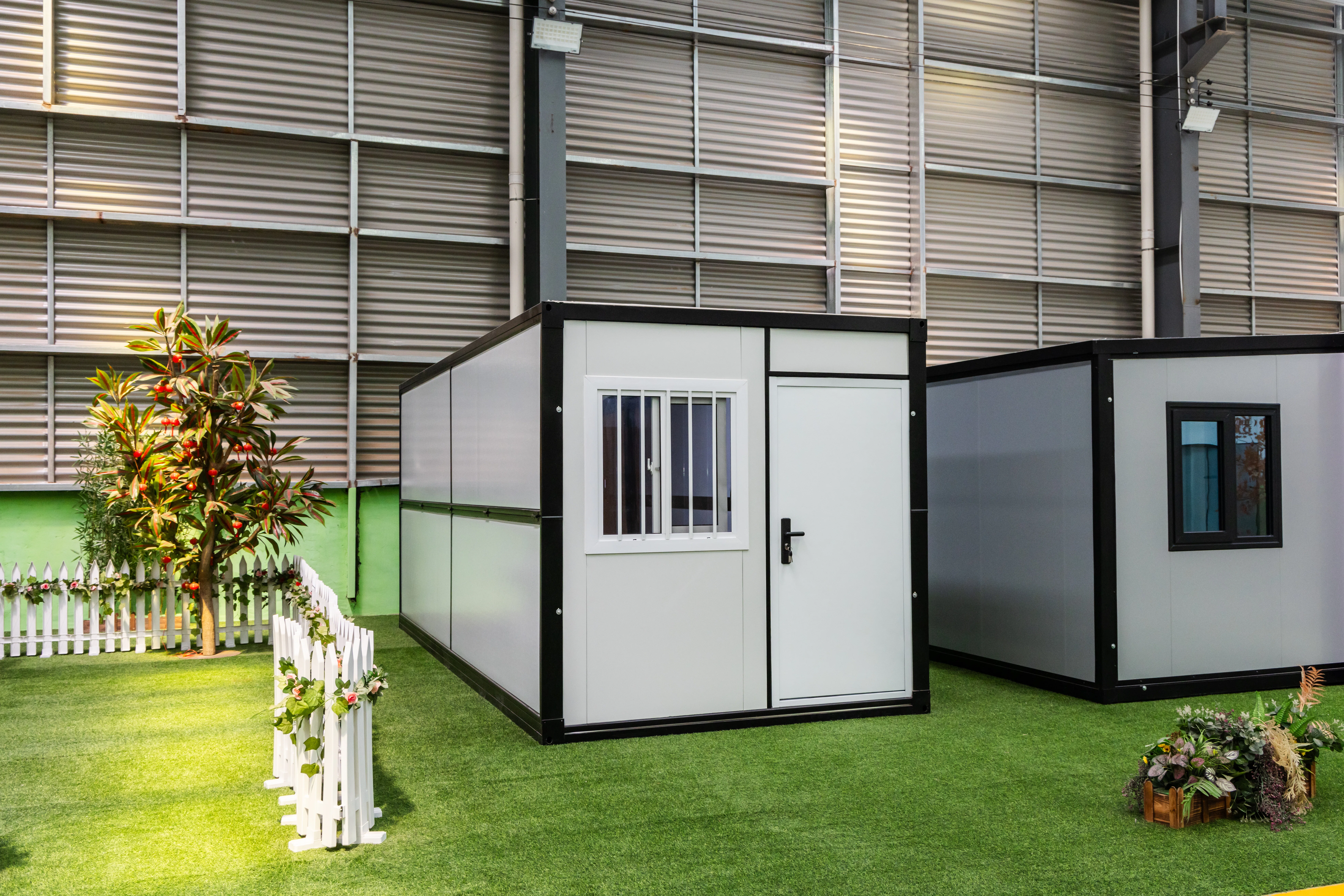 Folding container house